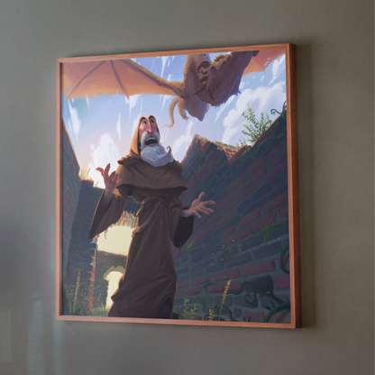 Old man and the Dragon